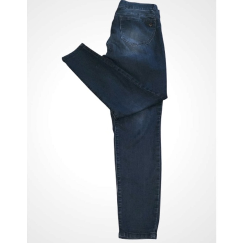 Democracy Ab Solution Women's Skinny Ankle Jeans - Dark Blue - 10
